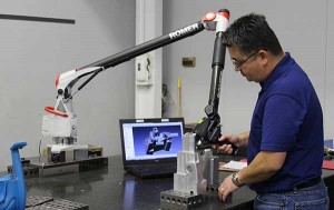 ROMER (7 Axis) Absolute Arm Portable CMM with Integrated Laser Scanner